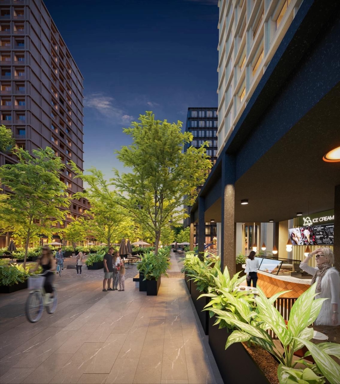 Plaza Comercial Mix-Use